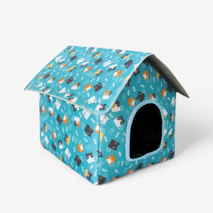 Skorter | Weather-resistant Animal House "CozyNest" for Cats and Small Dogs