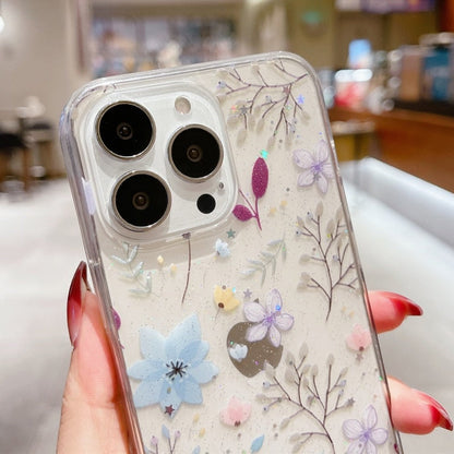Skorter | Flowers Sparkly Case for iPhone