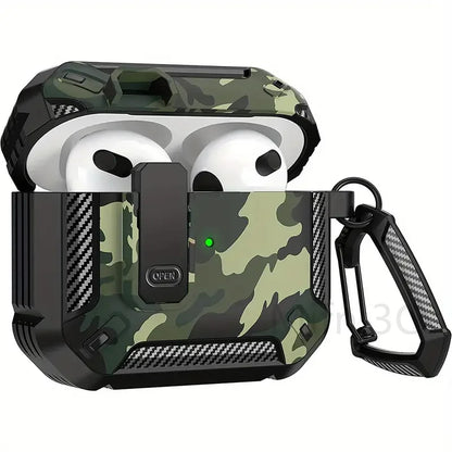 Skorter | Camouflage Security Lock AirPods Case