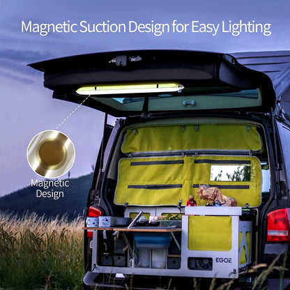 Skorter | Inflatable Solar LED Tube Light - LumiGlow Pro