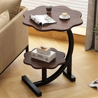 Skorter | CasaLune Luxury Two-Tier Portable Side Table – Compact, Modern & Functional Design