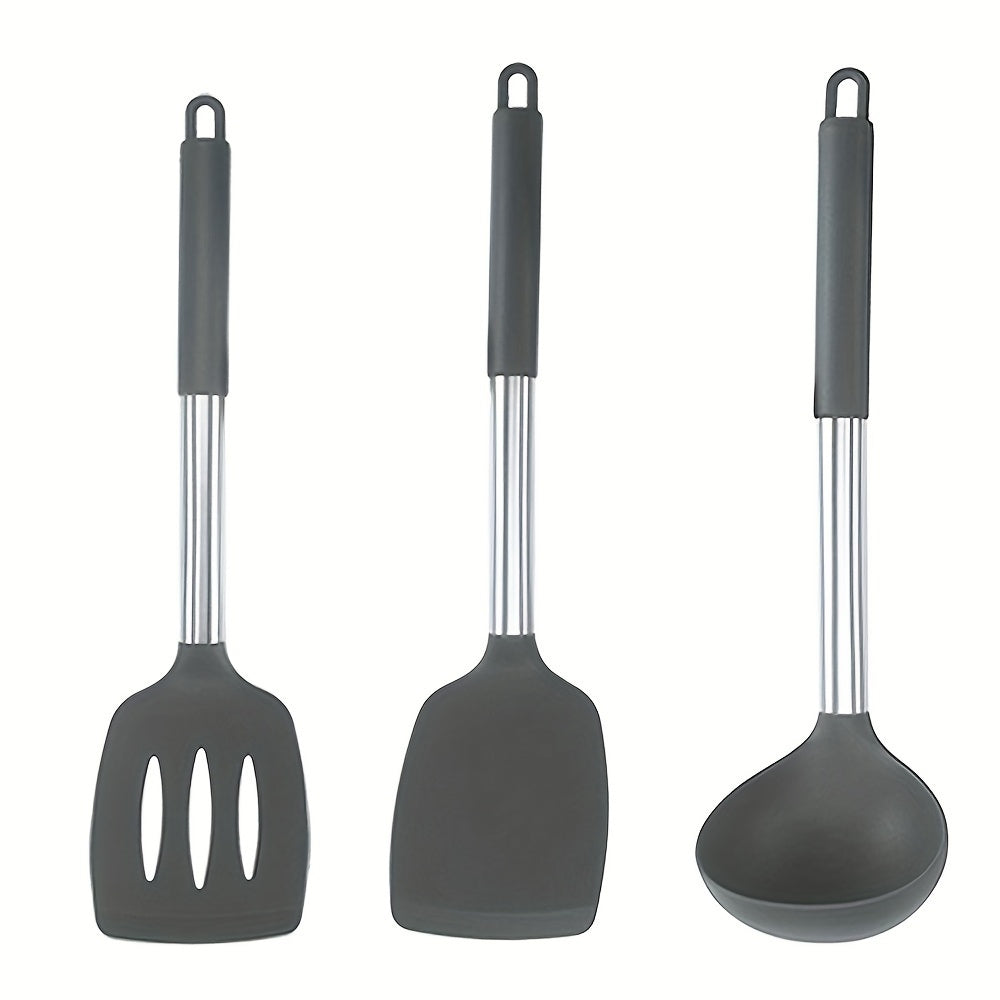 Skorter | FlexiChef Silicone Kitchen Utensil Set | 3pcs