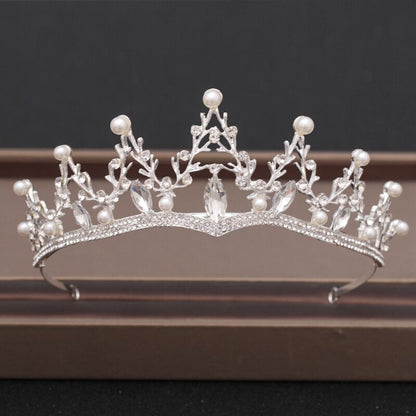 Skorter | Elegant Bridal Baroque Rhinestones Crown And Tiara Collection