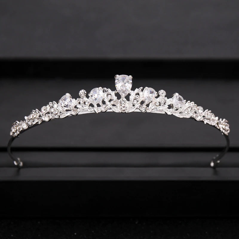 Skorter | Elegant Bridal Baroque Rhinestones Crown And Tiara Collection
