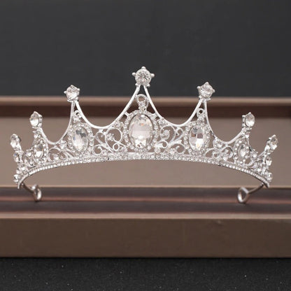 Skorter | Elegant Bridal Baroque Rhinestones Crown And Tiara Collection