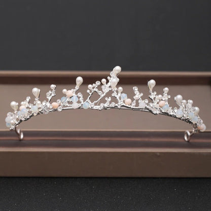 Skorter | Elegant Bridal Baroque Rhinestones Crown And Tiara Collection