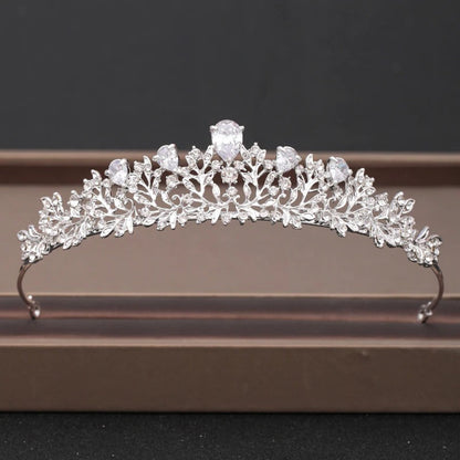 Skorter | Elegant Bridal Baroque Rhinestones Crown And Tiara Collection