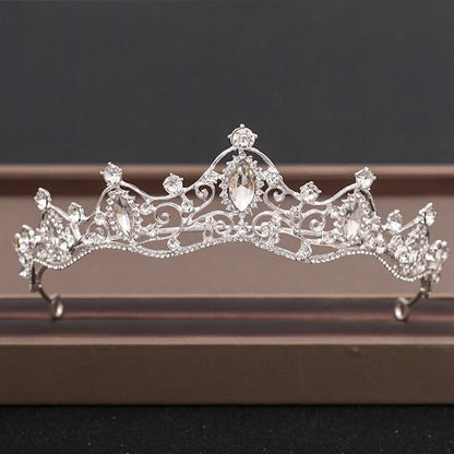 Skorter | Elegant Bridal Baroque Rhinestones Crown And Tiara Collection