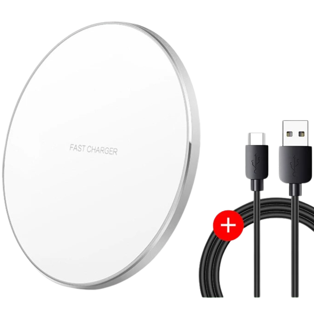 Skorter | 30W Fast Wireless Charging Pad | Premium USB-C MagSafe Charger for Apple iPhone, Samsung & Android