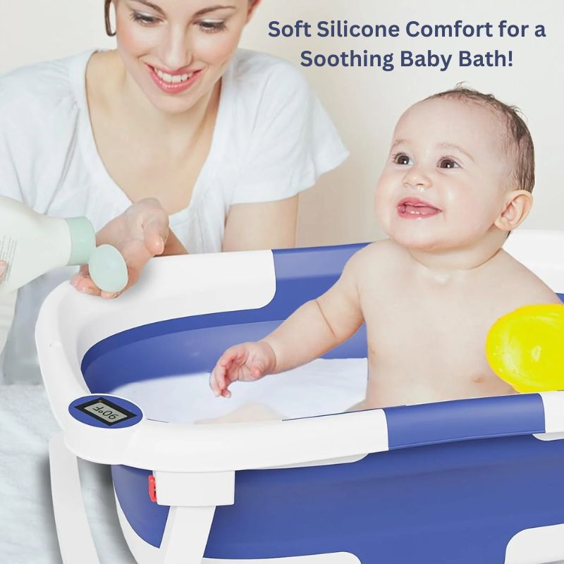 Skorter | Baby Bath Tub with Thermometer