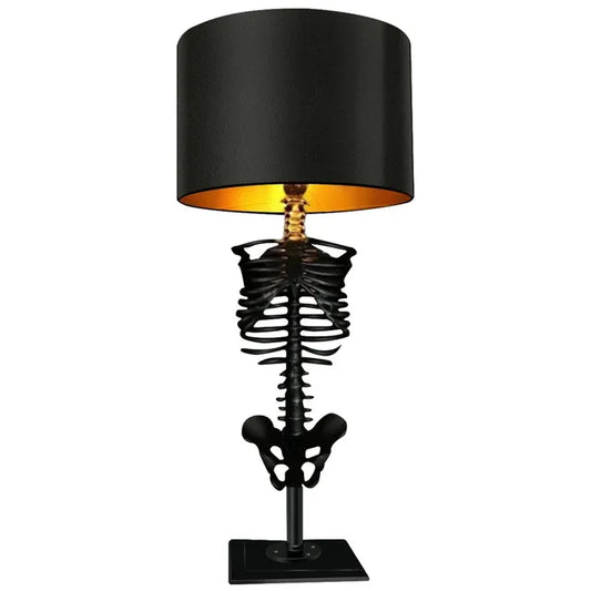 Skorter | Handcrafted Gothic Skeleton Table Lamp
