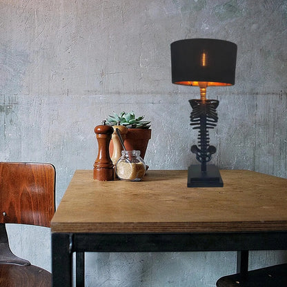 Skorter | Handcrafted Gothic Skeleton Table Lamp
