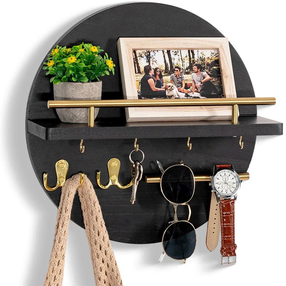 Skorter | EcoKey Wooden Wall Key Holder – Sustainable Design & Minimalist Home Organisation