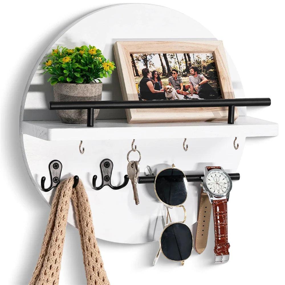 Skorter | EcoKey Wooden Wall Key Holder – Sustainable Design & Minimalist Home Organisation