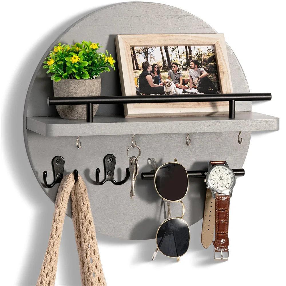 Skorter | EcoKey Wooden Wall Key Holder – Sustainable Design & Minimalist Home Organisation