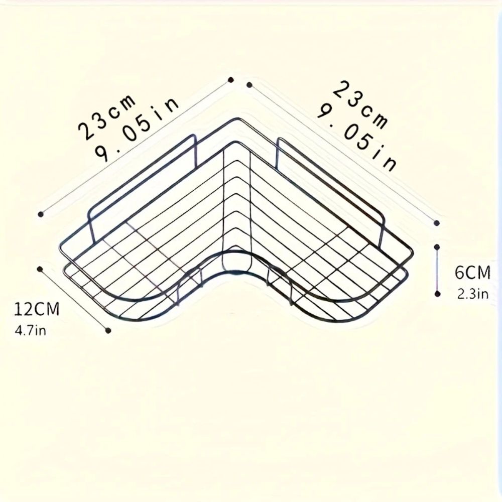Skorter | Bathroom Corner Storage Shower Caddy