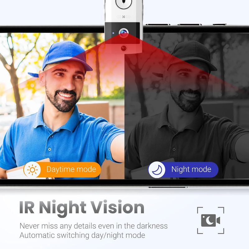 Skorter | DoorSight Pro – HD Video and Two-Way Audio for Home Security