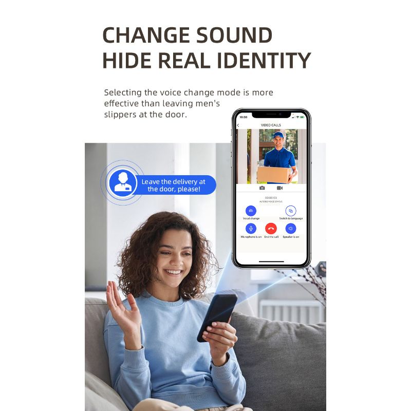 Skorter | DoorSight Pro – HD Video and Two-Way Audio for Home Security