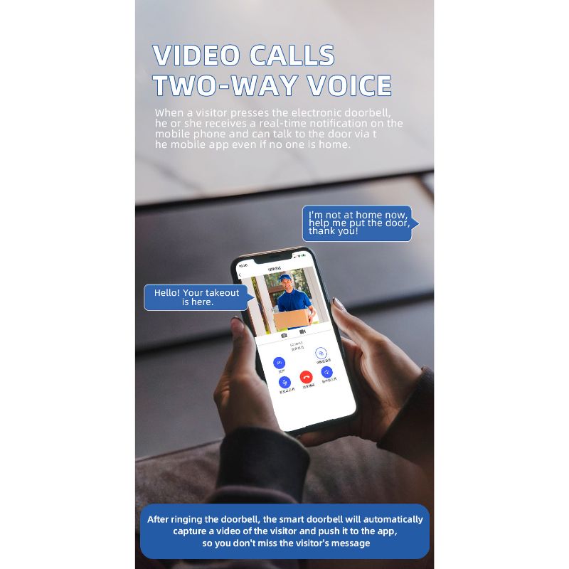 Skorter | DoorSight Pro – HD Video and Two-Way Audio for Home Security