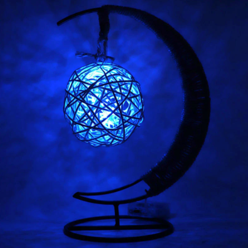 Skørter | Creative Hand Rattan LED Table Lamp