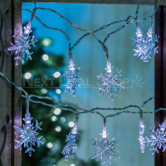 Skorter | Snowflake LED Light Chain - Bring snowflakes home!