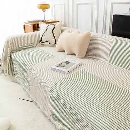 Skorter | NordicNest - Sofa cover with tassel edge