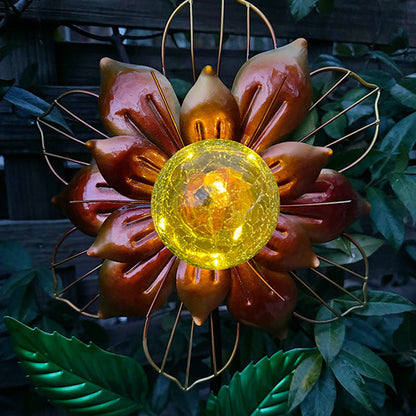 Skorter | Eco-friendly solar-powered flower garden stake
