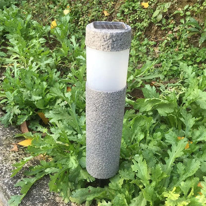 Skorter | StoneBeam – LED Solar Stone Column Light for Garden – Weatherproof & Energy Saving Outdoor Lighting