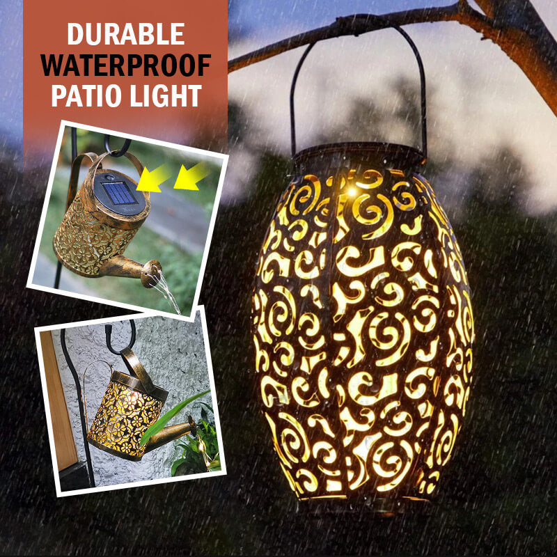 Skorter | Outdoor garden lamp in iron with solar energy