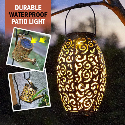 Skorter | Outdoor garden lamp in iron with solar energy