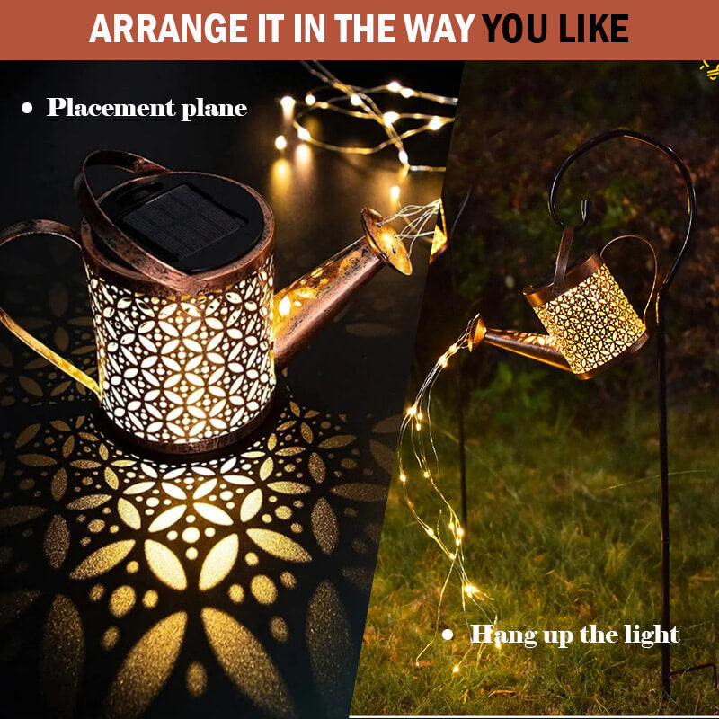 Skorter | Outdoor garden lamp in iron with solar energy