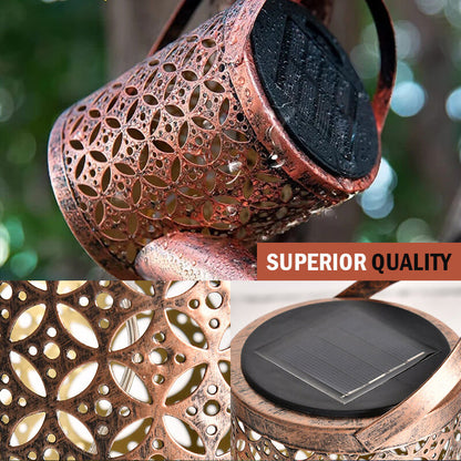 Skorter | Outdoor garden lamp in iron with solar energy
