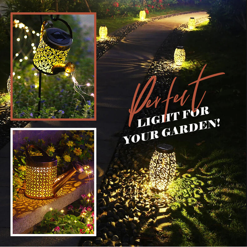 Skorter | Outdoor garden lamp in iron with solar energy