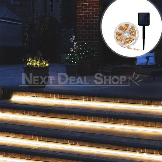 Skorter | Solar Powered 16ft Outdoor LED Light Strip