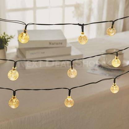 Skorter | Solar-Powered Bubble Crystal Ball Light Fixture