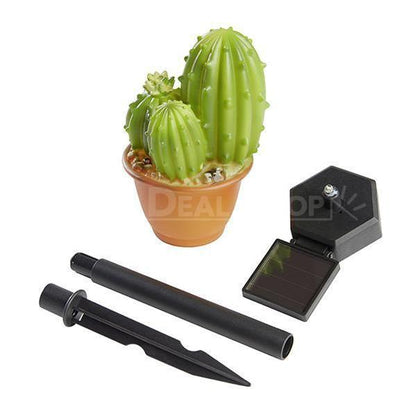 Skorter | Solar-Powered Cactus Candle Holder