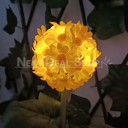 Skorter | Solar Powered Chrysanthemum Flower Stake Light