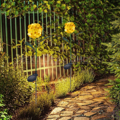 Skorter | Solar Powered Chrysanthemum Flower Stake Light