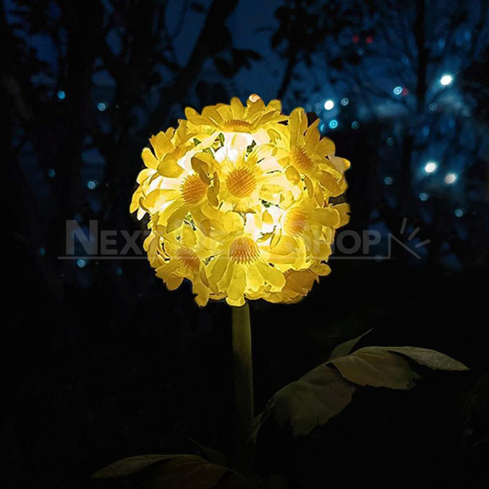 Skorter | Solar Powered Chrysanthemum Flower Stake Light