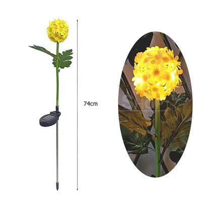 Skorter | Solar Powered Chrysanthemum Flower Stake Light