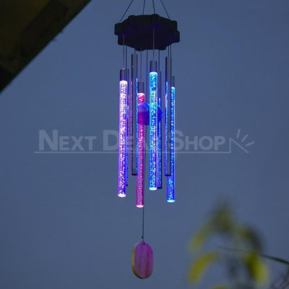 Skorter | Solar-Powered Colorful Wind Chime Light