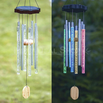 Skorter | Solar-Powered Colorful Wind Chime Light