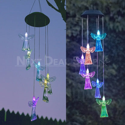 Skorter | Solar-powered hanging angel light