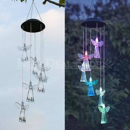 Skorter | Solar-powered hanging angel light