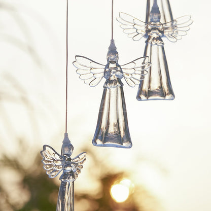 Skorter | Solar-powered hanging angel light