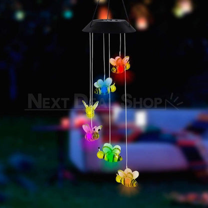 Skorter | Solar-powered hanging bee light