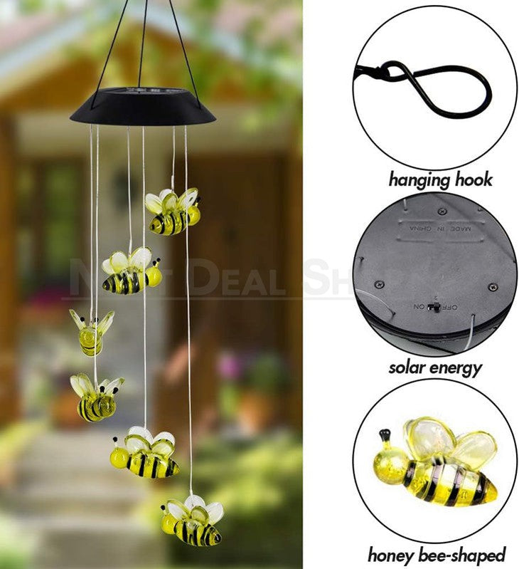 Skorter | Solar-powered hanging bee light