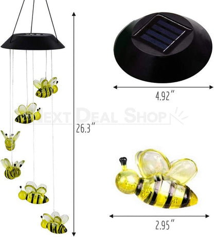 Skorter | Solar-powered hanging bee light
