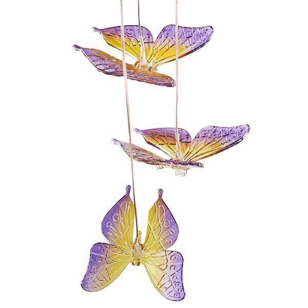 Skorter | Solar powered hanging butterfly lights