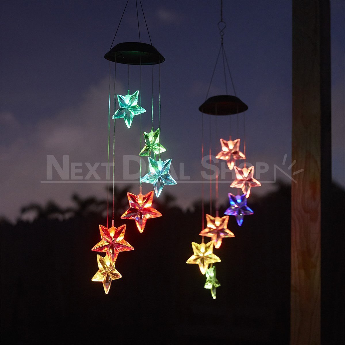 Skorter | Solar Powered Hanging Star Lights